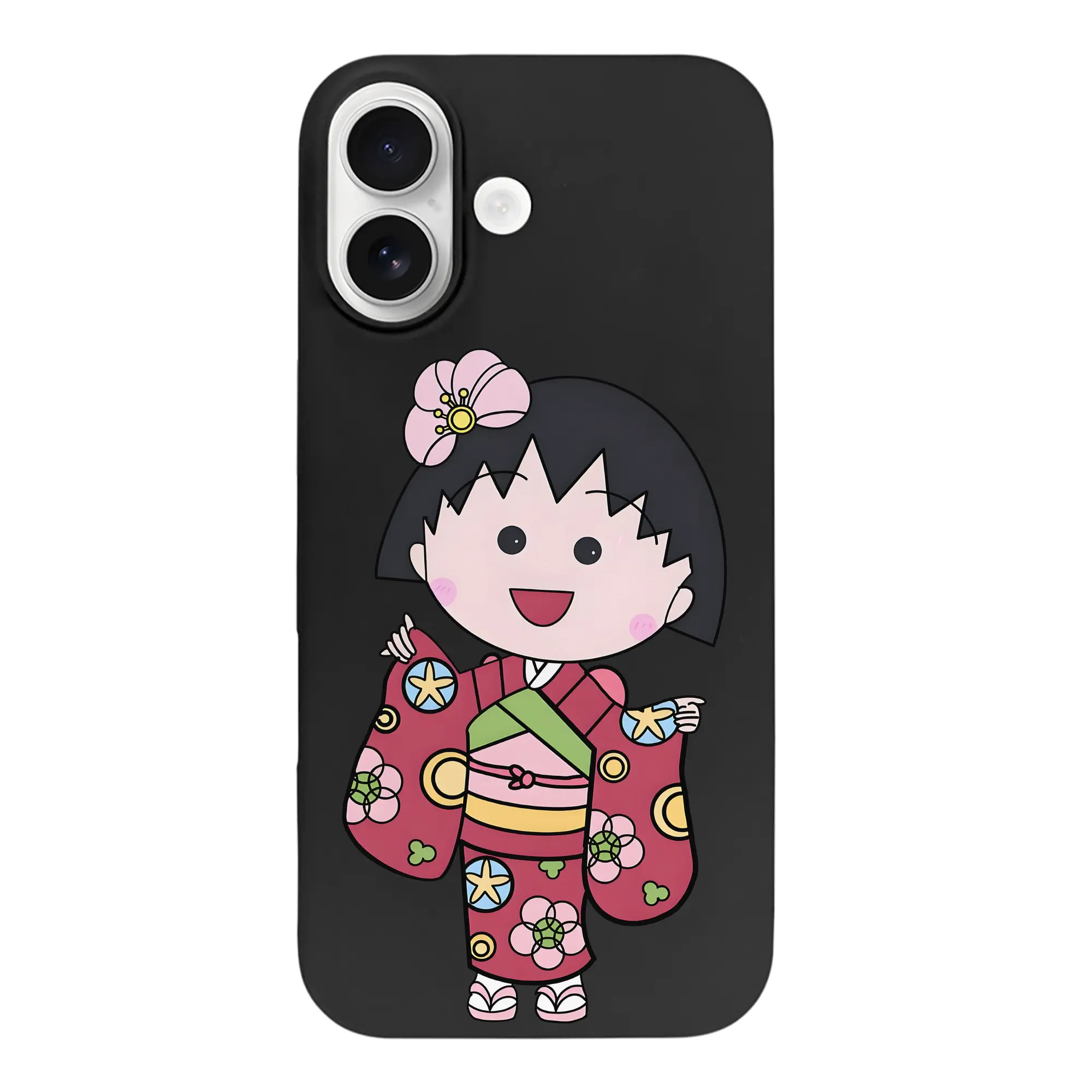 ちびまる子ちゃん グッズ さくら ももこ - iPhone 17 シリーズ シリコンケース 薄型 耐衝撃 指紋防止 ソフトタッチカバー 精密フィット 傷防止 保護ケース iPhone 17/17 Air/17 Pro/17 Pro Max 対応